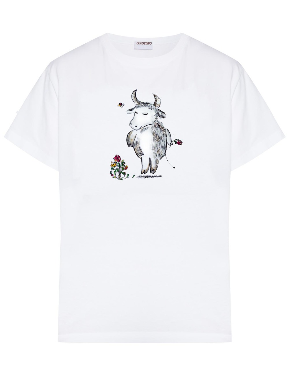 Футболка коровка