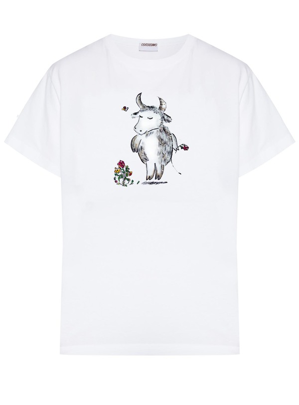 Футболка коровка